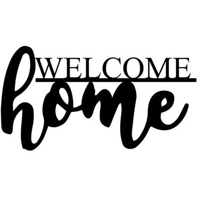 EPIKASA Welcome Home en Métal - Publicité EPIKASA Welcome Home en Métal - Publicité