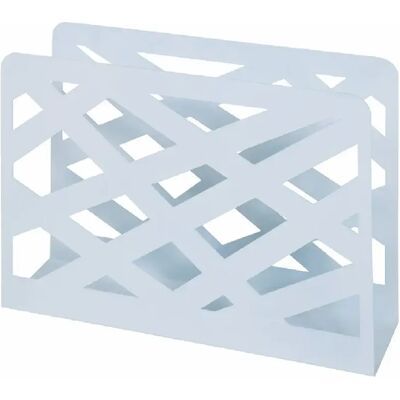 Porte-journaux en métal Blanc - Pegane - Publicité Porte-journaux en métal Blanc - Pegane - Publicité