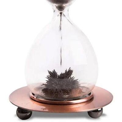 Totalcadeau Sablier Magnétique Verre et Bois - Publicité Totalcadeau Sablier Magnétique Verre et Bois - Publicité