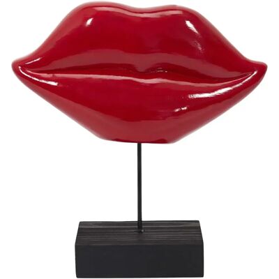 The Home Deco Factory Décoration Rouge 10,5x19,5 cm - Publicité The Home Deco Factory Décoration Rouge 10,5x19,5 cm - Publicité