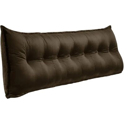 Générique Coussin oblong - 200x50 cm - Marron - Publicité Générique Coussin oblong - 200x50 cm - Marron - Publicité