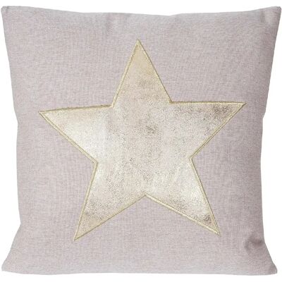 Decoshop26 Coussin avec motif étoile effet brillant 45x45 cm déhoussable DEC04080 - Publicité Decoshop26 Coussin avec motif étoile effet brillant 45x45 cm déhoussable DEC04080 - Publicité