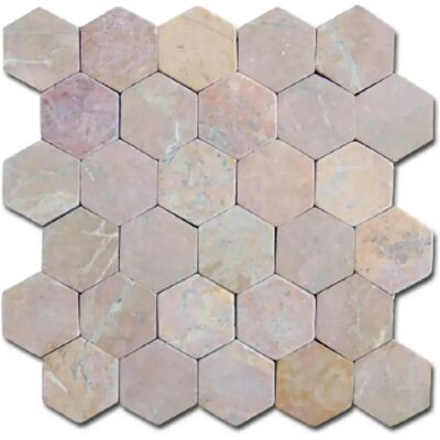 Pegane Carrelage mosaïque rose - Publicité Pegane Carrelage mosaïque rose - Publicité