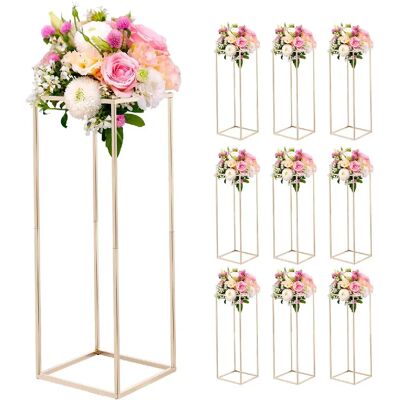 VEVOR LJL-8018 - Doré - Lot de 10 - 80 cm - Publicité VEVOR LJL-8018 - Doré - Lot de 10 - 80 cm - Publicité