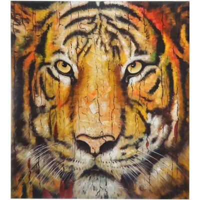 Mendler Ölgemälde Tiger - 90x3,5 cm - Publicité Mendler Ölgemälde Tiger - 90x3,5 cm - Publicité