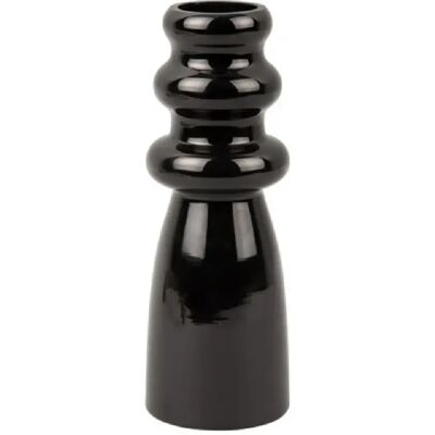 Vase Sparkle de Present Time - Décor élégant en verre noir - Publicité Vase Sparkle de Present Time - Décor élégant en verre noir - Publicité