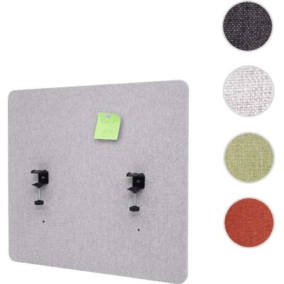 Mendler paroi de séparation acoustique - Gris - Publicité Mendler paroi de séparation acoustique - Gris - Publicité
