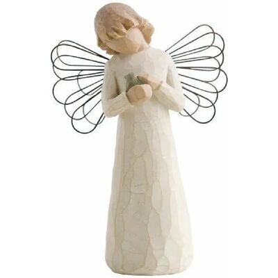 Figurine Ange de Guérison Willow Tree - Sculptée à la Main, 13 cm - Publicité Figurine Ange de Guérison Willow Tree - Sculptée à la Main, 13 cm - Publicité