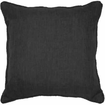 Paris Prix Coussin Déco Newton 40x40cm - Charbon - Publicité Paris Prix Coussin Déco Newton 40x40cm - Charbon - Publicité