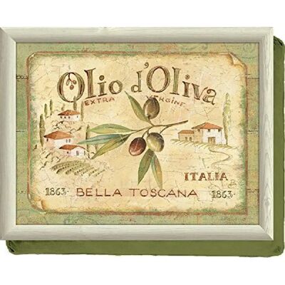 Creative Plateau Cadeau Olio d'Oliva - Coussin et Plateau - Publicité Creative Plateau Cadeau Olio d'Oliva - Coussin et Plateau - Publicité