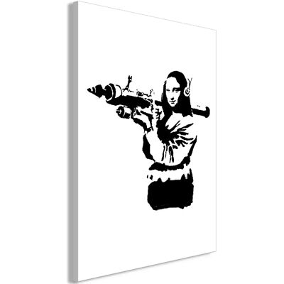 Artgeist Mona Lisa Banksy - Publicité Artgeist Mona Lisa Banksy - Publicité