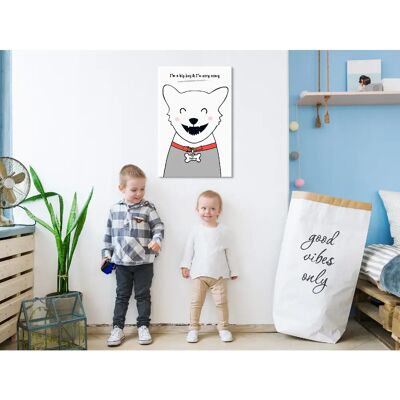 Artgeist Doggy Harry - 80x120 cm - Publicité Artgeist Doggy Harry - 80x120 cm - Publicité