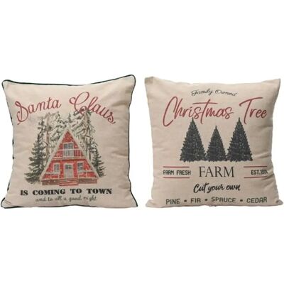 LIFETIME Coussin de Noël 45 cm Multicouleur - Publicité LIFETIME Coussin de Noël 45 cm Multicouleur - Publicité