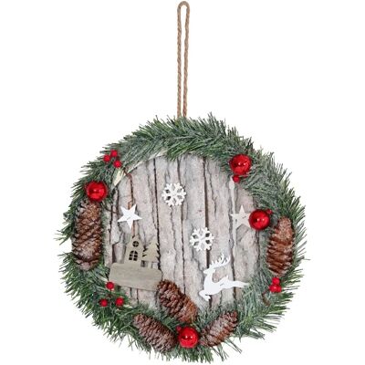 DecoShop26 Couronne de porte Noël - Publicité DecoShop26 Couronne de porte Noël - Publicité