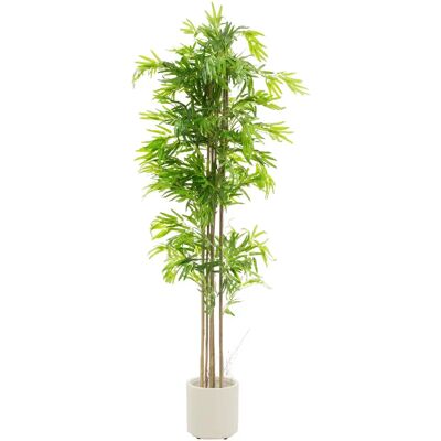 ML-Design Bambou Artificiel en Pot - 210 cm - Publicité ML-Design Bambou Artificiel en Pot - 210 cm - Publicité