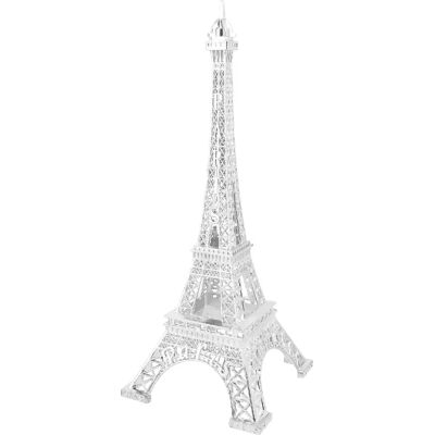 Avizar Statue Tour Eiffel - Argent - Publicité Avizar Statue Tour Eiffel - Argent - Publicité
