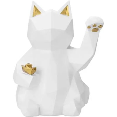 TechKidz Chat Blanc Modèle Modernisé - Figurine Décorative - Publicité TechKidz Chat Blanc Modèle Modernisé - Figurine Décorative - Publicité