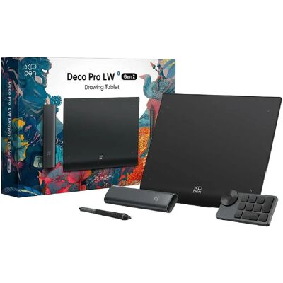 XP-Pen Tablette Graphique Deco Pro LW GEN 2 - Publicité XP-Pen Tablette Graphique Deco Pro LW GEN 2 - Publicité