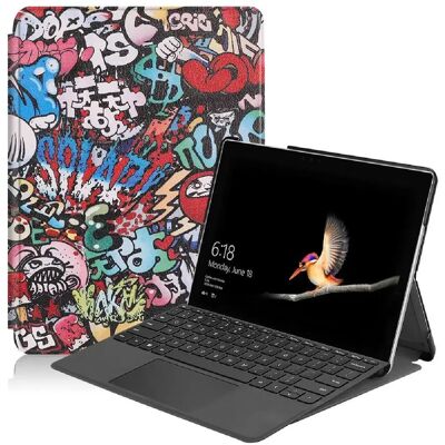 Étui en cuir synthétique HTDMobiles pour Surface Go 1-2-3 - Étui tablette - Publicité Étui en cuir synthétique HTDMobiles pour Surface Go 1-2-3 - Étui tablette - Publicité
