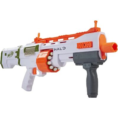 Nerf pistolet à fléchettes en mousse - Blanc - Publicité Nerf pistolet à fléchettes en mousse - Blanc - Publicité