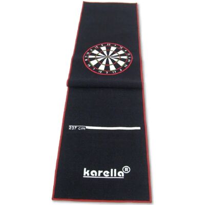 Karella Tapis de fléchettes - Noir - Publicité Karella Tapis de fléchettes - Noir - Publicité