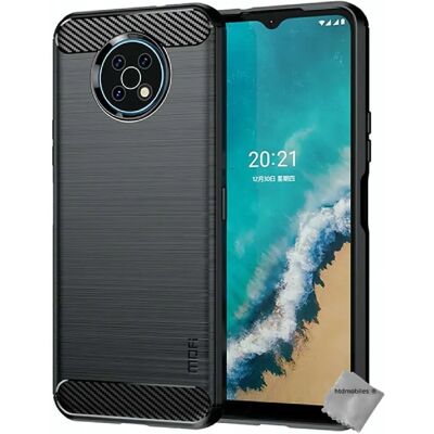 Htdmobiles Coque Nokia G50 5G - Noir carbone - Publicité Htdmobiles Coque Nokia G50 5G - Noir carbone - Publicité