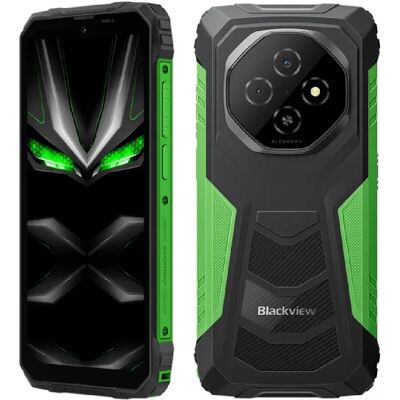 Smartphone Blackview FORT 1 Vert : 6.56" HD+,12Go+128Go, 10000mAh, Android 15,Empreinte digitale, Dual SIM 4G,NFC,GPS Téléphone Portable-390g - Publicité Smartphone Blackview FORT 1 Vert : 6.56" HD+,12Go+128Go, 10000mAh, Android 15,Empreinte digitale, Dual SIM 4G,NFC,GPS Téléphone Portable-390g - Publicité