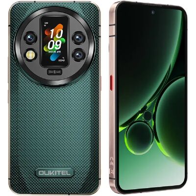 Smartphone Oukitel WP200 Pro Vert : 6.7",24Go+1 To, 8800mAh, Android 15,Empreinte digitale, Dual SIM 5G, NFC,Téléphone Portable-311g - Publicité Smartphone Oukitel WP200 Pro Vert : 6.7",24Go+1 To, 8800mAh, Android 15,Empreinte digitale, Dual SIM 5G, NFC,Téléphone Portable-311g - Publicité