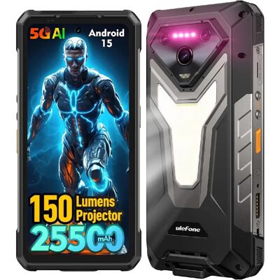Ulefone Armor 34 Pro 5G 16Go/512Go - Noir - Publicité Ulefone Armor 34 Pro 5G 16Go/512Go - Noir - Publicité