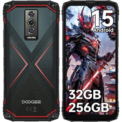 DOOGEE Blade 10 Pro Energy Smartphone Incassable Android 15 - 32Go+256Go 6.56'' 6150mAh 50MP NFC - Rouge - Publicité DOOGEE Blade 10 Pro Energy Smartphone Incassable Android 15 - 32Go+256Go 6.56'' 6150mAh 50MP NFC - Rouge - Publicité