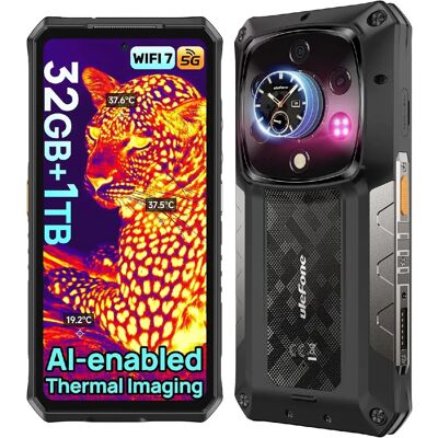 Ulefone Armor 28 Ultra Smartphone Incassable 5G - 32Go+ 1To 10600mAh Imagerie Thermique Téléphone - Publicité Ulefone Armor 28 Ultra Smartphone Incassable 5G - 32Go+ 1To 10600mAh Imagerie Thermique Téléphone - Publicité