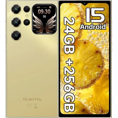 OUKITEL C62 Pro Téléphone Portable Android 15 - 24Go+256Go 6,88" + 1.81" Double écran NFC - Publicité OUKITEL C62 Pro Téléphone Portable Android 15 - 24Go+256Go 6,88" + 1.81" Double écran NFC - Publicité