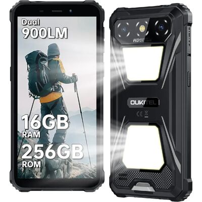 OUKITEL G5 Telephone Portable Incassable Android 14 - 16(4+12)+256GO 6300mAh 4G Dual SIM - NFC - Publicité OUKITEL G5 Telephone Portable Incassable Android 14 - 16(4+12)+256GO 6300mAh 4G Dual SIM - NFC - Publicité