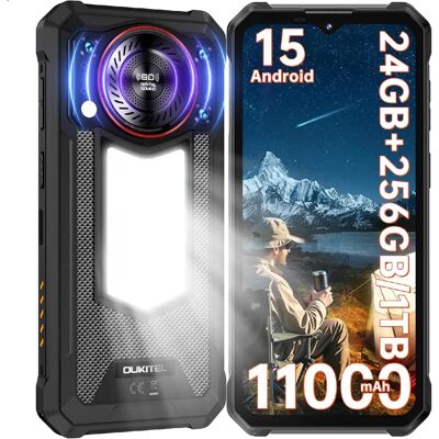 OUKITEL WP53 Pro 6,52" Smartphone Incassable Android 15 - 12Go+256Go 11000mAh 50MP NFC - Publicité OUKITEL WP53 Pro 6,52" Smartphone Incassable Android 15 - 12Go+256Go 11000mAh 50MP NFC - Publicité