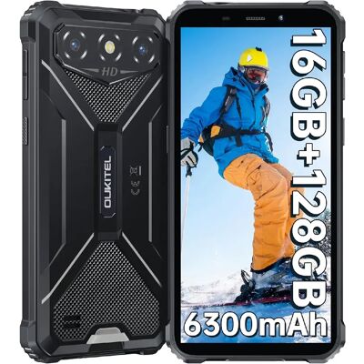 OUKITEL G3 Smartphone Incassable Android 14 - 6" - 16Go+128Go 6300mAh 13MP+5MP Dual SIM - Publicité OUKITEL G3 Smartphone Incassable Android 14 - 6" - 16Go+128Go 6300mAh 13MP+5MP Dual SIM - Publicité