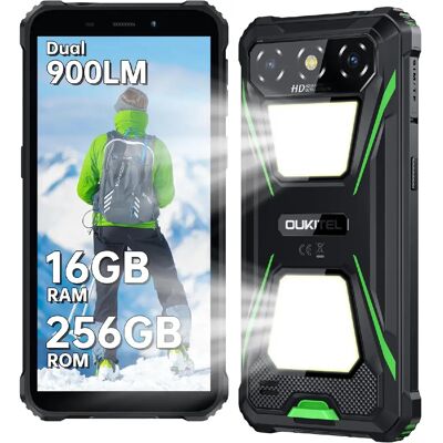 OUKITEL G5 Smartphone Incassable Android 14 - 6" - 16(4+12)+256GO 6300mAh 13MP - GPS - Publicité OUKITEL G5 Smartphone Incassable Android 14 - 6" - 16(4+12)+256GO 6300mAh 13MP - GPS - Publicité