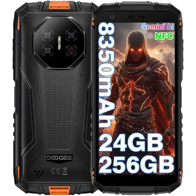 DOOGEE Fire 3 Ultra Smartphone Incassable Android 15 - 5.5'' - 24Go+256Go 8350mAh 4G NFC - Publicité DOOGEE Fire 3 Ultra Smartphone Incassable Android 15 - 5.5'' - 24Go+256Go 8350mAh 4G NFC - Publicité
