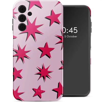 Selencia Coque arrière en plastique Vivid Samsung Galaxy A15 4G / 5G - Stars - Publicité Selencia Coque arrière en plastique Vivid Samsung Galaxy A15 4G / 5G - Stars - Publicité