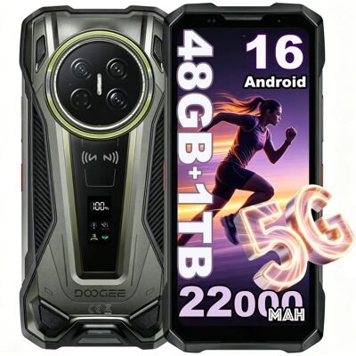 DOOGEE V Max 2 Pro 5G 16Go+1To Écran 120Hz NFC Wi-Fi 6E Dimensity 8300 - Publicité DOOGEE V Max 2 Pro 5G 16Go+1To Écran 120Hz NFC Wi-Fi 6E Dimensity 8300 - Publicité