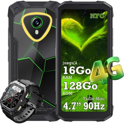 CUBOT KINGKONG MINI 4 Smartphone 4,7" HD+ 90Hz 4G 8Go+128Go NFC Caméra 48MP Charge Rapide - Publicité CUBOT KINGKONG MINI 4 Smartphone 4,7" HD+ 90Hz 4G 8Go+128Go NFC Caméra 48MP Charge Rapide - Publicité