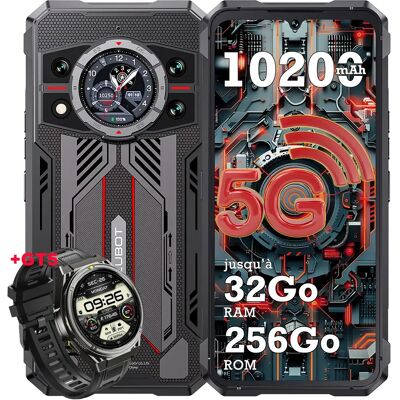 Cubot KingKong 11 5G – Smartphone Ultra-Robuste 16Go RAM/256Go Stockage, Écran 6,72" FHD+ - Publicité Cubot KingKong 11 5G – Smartphone Ultra-Robuste 16Go RAM/256Go Stockage, Écran 6,72" FHD+ - Publicité