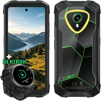 CUBOT KINGKONG MINI 4 4G Double SIM, NFC, 48MP, Batterie 4700 mAh, Ultra-Compact,+BEATBOX - Publicité CUBOT KINGKONG MINI 4 4G Double SIM, NFC, 48MP, Batterie 4700 mAh, Ultra-Compact,+BEATBOX - Publicité