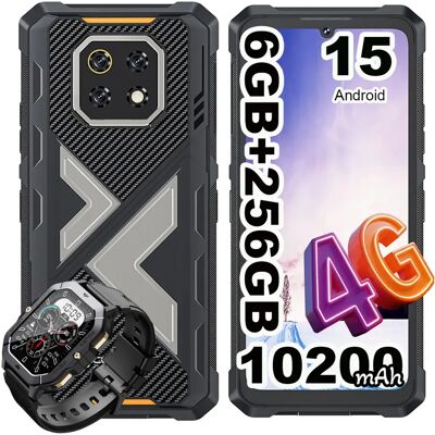 CUBOT KINGKONG ES 3 4G 6+256Go Extensible 1To Android 15 NFC Caméra 48MP Écran 120Hz,+C28 - Publicité CUBOT KINGKONG ES 3 4G 6+256Go Extensible 1To Android 15 NFC Caméra 48MP Écran 120Hz,+C28 - Publicité