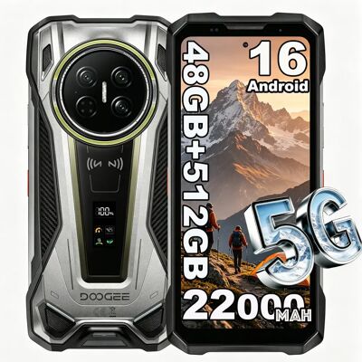 DOOGEE V Max 2 5G Dimensity 8300 16Go+512Go Écran 6.78" 120Hz NFC - Publicité DOOGEE V Max 2 5G Dimensity 8300 16Go+512Go Écran 6.78" 120Hz NFC - Publicité