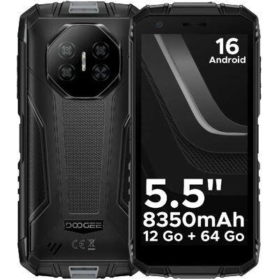 DOOGEE Fire 3 - Gris - 12Go/64 Go 5,5? HD+, Android 16 8350mAh Smartphone Android - Publicité DOOGEE Fire 3 - Gris - 12Go/64 Go 5,5? HD+, Android 16 8350mAh Smartphone Android - Publicité