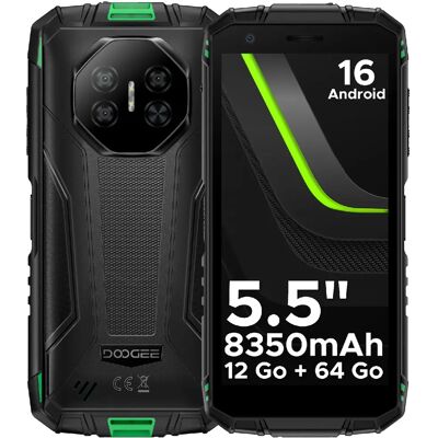 DOOGEE Fire 3 - Vert- 12Go/64 Go 5,5? HD+, Android 15 8350mAh Smartphone Android - Publicité DOOGEE Fire 3 - Vert- 12Go/64 Go 5,5? HD+, Android 15 8350mAh Smartphone Android - Publicité