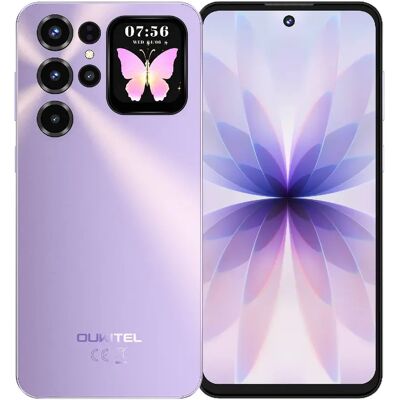 Smartphone OUKITEL C68 Plus 8+16Go/512Go 7.2 120 Hz 6000mAh Android 15 double SIM 4G Violet - Publicité Smartphone OUKITEL C68 Plus 8+16Go/512Go 7.2 120 Hz 6000mAh Android 15 double SIM 4G Violet - Publicité