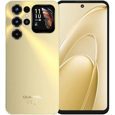 Smartphone OUKITEL C68 Plus 8+16Go/512 Go 7.2 120 Hz, 6000mAh Android 15 double SIM 4G gold - Publicité Smartphone OUKITEL C68 Plus 8+16Go/512 Go 7.2 120 Hz, 6000mAh Android 15 double SIM 4G gold - Publicité