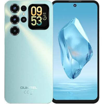 Smartphone OUKITEL C68 Plus 8+16Go/512 Go 7.2 120 Hz, 6000mAh Android 15 double SIM 4G Bleu - Publicité Smartphone OUKITEL C68 Plus 8+16Go/512 Go 7.2 120 Hz, 6000mAh Android 15 double SIM 4G Bleu - Publicité