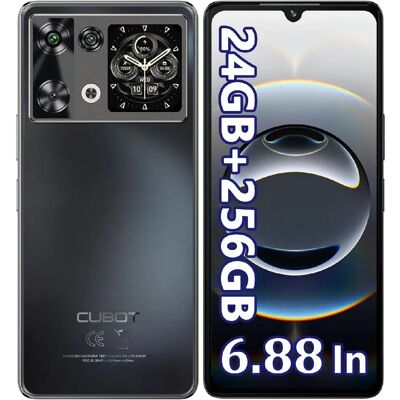 Téléphone CUBOT P90 Android 15 - 256 Go,smartphone 4G double SIM double veille, noir/violet - Publicité Téléphone CUBOT P90 Android 15 - 256 Go,smartphone 4G double SIM double veille, noir/violet - Publicité